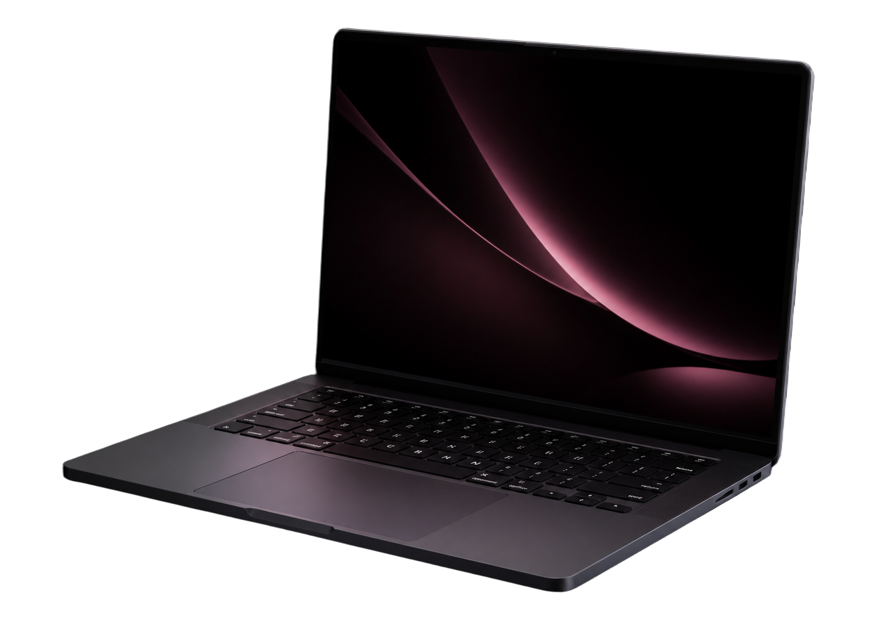 Hexmon workflow engine visualization on laptop