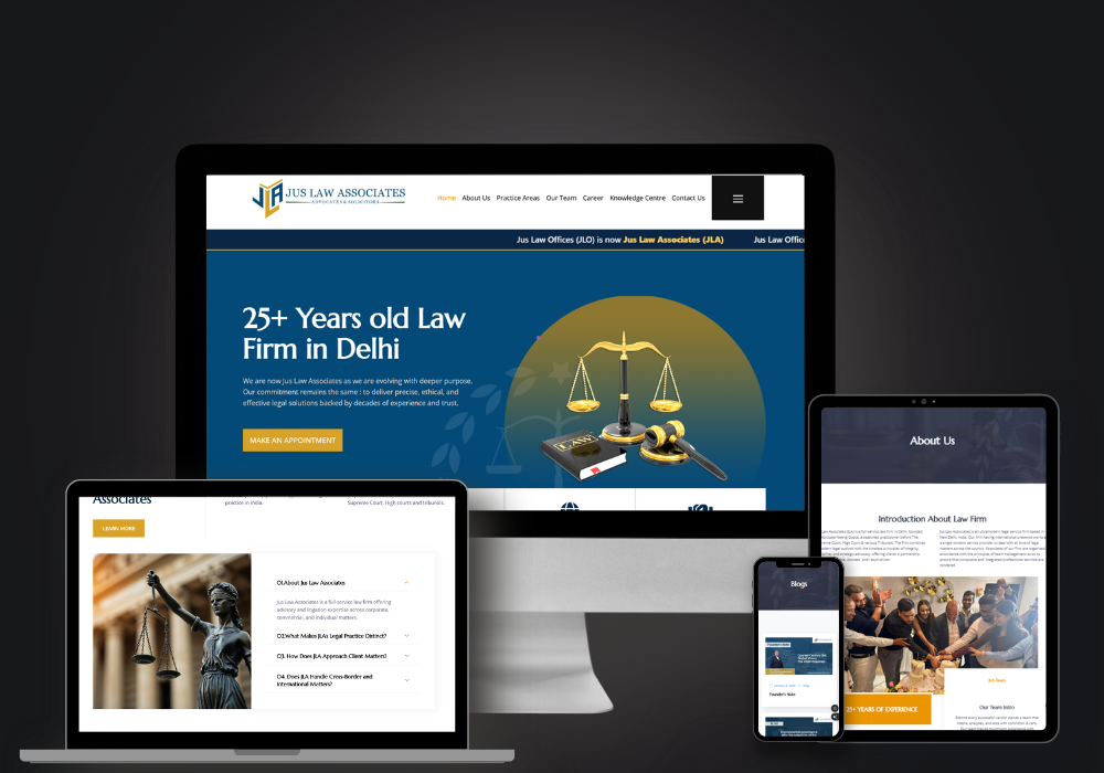 Jus Law Associates site